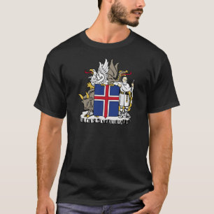 T-shirt Manteau de l'Islande des bras