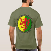 T-shirt Manteau de maréchal de William de chemise de joint (Dos)