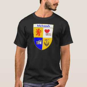 T-shirt Manteau de McIntosh des bras/de crête de famille