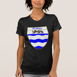T-shirt Manteau de Phillips des bras/de crête de famille