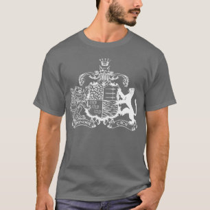 T-shirt manteau de T-chats des bras - blanc