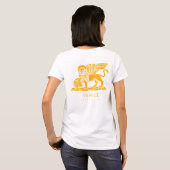 T-shirt Manteau de Venise des bras (Dos entier)