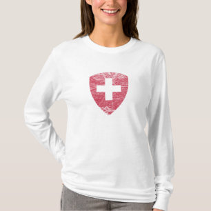 T-shirt Manteau des bras de la Suisse