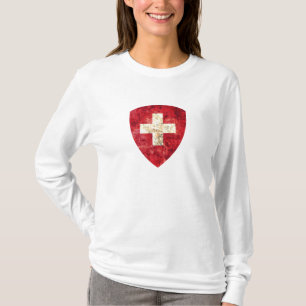 T-shirt Manteau des bras de la Suisse