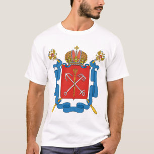 T-shirt Manteau des bras du St Petersbourg