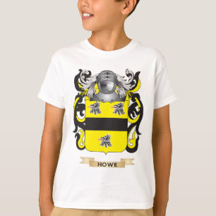 T-shirt Manteau des bras Howe-Anglais (crête de famille)