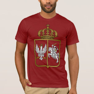 T-shirt Manteau des bras Poli-Lithuanien