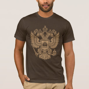 T-shirt Manteau des bras russe