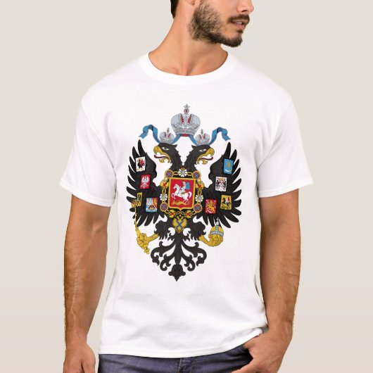 T-shirt Manteau des bras russe (Devant)