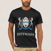 T-shirt Manteau du Botswana des bras (Devant)