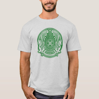 T-shirt manteau du Kazakhstan des bras