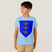T-shirt Manteau du Roi Arthur des bras (Devant entier)