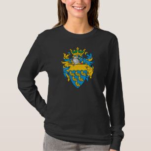 T-shirt Manteau du Sussex des bras occidental