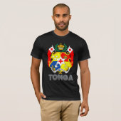 T-shirt Manteau du Tonga des bras (Devant entier)