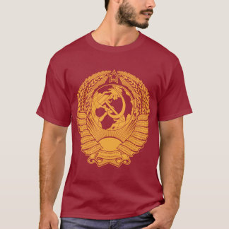 T-shirt Manteau d'Union Soviétique de Russe vintage de