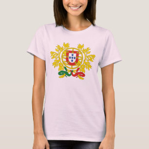 T-shirt Manteau officiel du Portugal de symbole