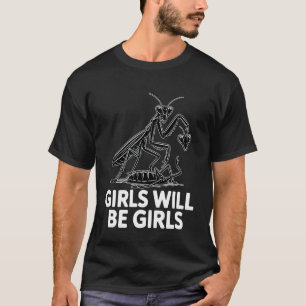 T-shirt Mantes Religieuses Drôles Humour Féministe Filles