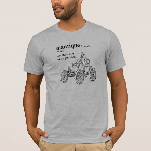 T-SHIRT MANTIQUE (Devant)