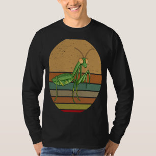 T-shirt Mantis de prière Vintage rétro