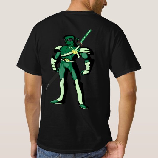 T-shirt Mantis Man : Emerald God (Dos)