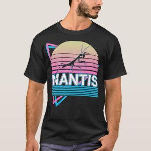 T-shirt Mantis Prier Mantis Retro Cadeau