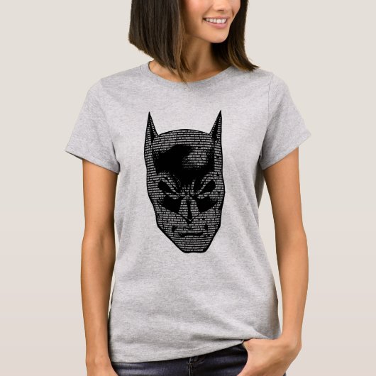 T-shirt Mantra de Batman Head (Devant)
