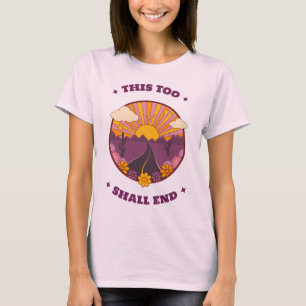 T-shirt Mantra de méditation Cela aussi passera