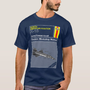 T-shirt Manuel de propriétaires - la NASA X-15