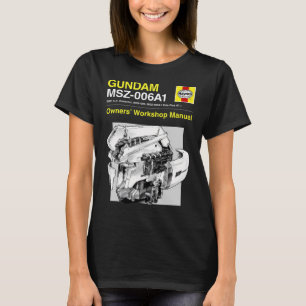 T-shirt Manuel du Gundam Zeta Plus