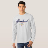 T-shirt Manuscrit de Cleveland (Devant entier)