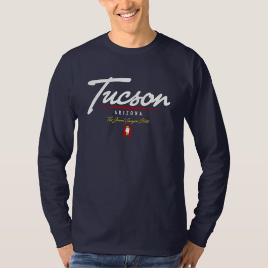 T-shirt Manuscrit de Tucson (Devant)