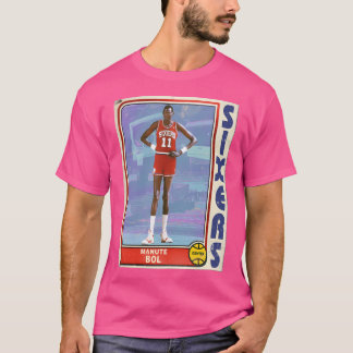 T-shirt Manute Bol Retro Style 90S Basketball Card Classic