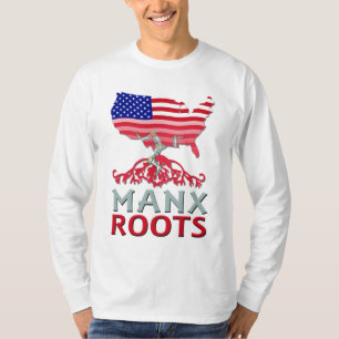 T-shirt Manx American Roots, île de Man