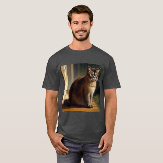 T-shirt Manx Cat (Devant entier)
