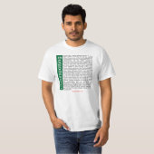 T-shirt Manxspotting plus gentil ! (Devant entier)