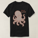 T-shirt Many Feelings Cute Octopus Illustration<br><div class="desc">Adorable octopus illustration representing the chaos of having many emotions at once.
Perfect for ocean lovers,  introverts,  and anyone who relates to feeling everything deeply.
Soft playful design ideal for stickers,  tees,  journals,  and aesthetic gifts.</div>