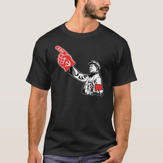 T-shirt Mao - le communisme est #1 (Devant)