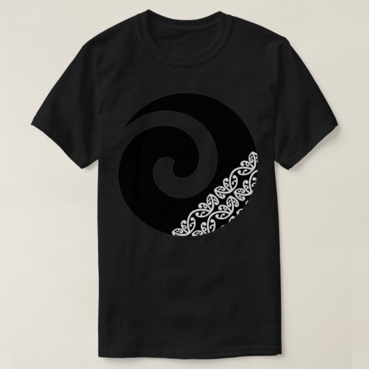 T-shirt Maori Koru Icône Nouveau Début (Design devant)