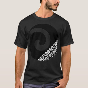T-shirt Maori Koru Icône Nouveau Début