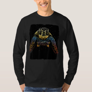 T-shirt Maori maori hawaïenne tribale tortue du soleil Thr