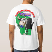 T-shirt Mapcow du Wisconsin (Dos)