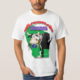 T-shirt Mapcow du Wisconsin