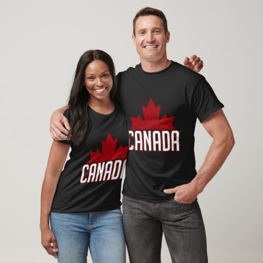 T-shirt Maple Leaf Canada (Unisexe)