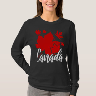 T-shirt Maple Leaf Canada Pays Canada