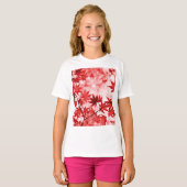T-shirt Maple Trees Feuille Design-29997 (Devant entier)