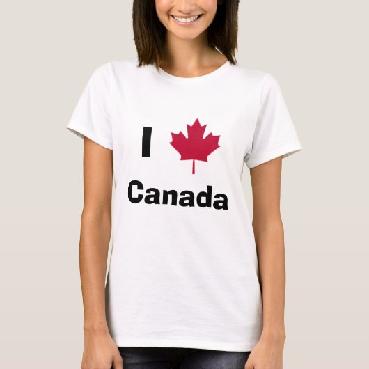 T-shirt mapleleaf, Canada (Devant)