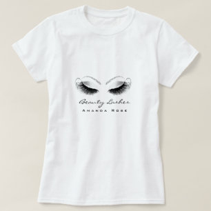T-shirt Maquillage Artiste Beauty Lash Studio Parties scin