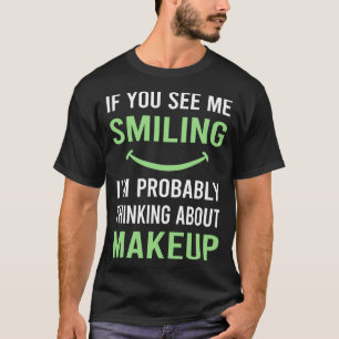 T-shirt Maquillage souriant