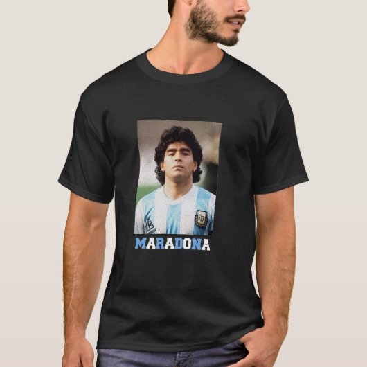 T-shirt Maradona Argentine 1986 (Devant)