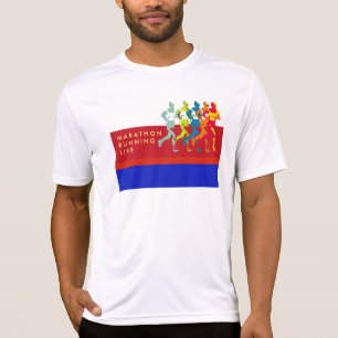 T-shirt marathon . athlétique